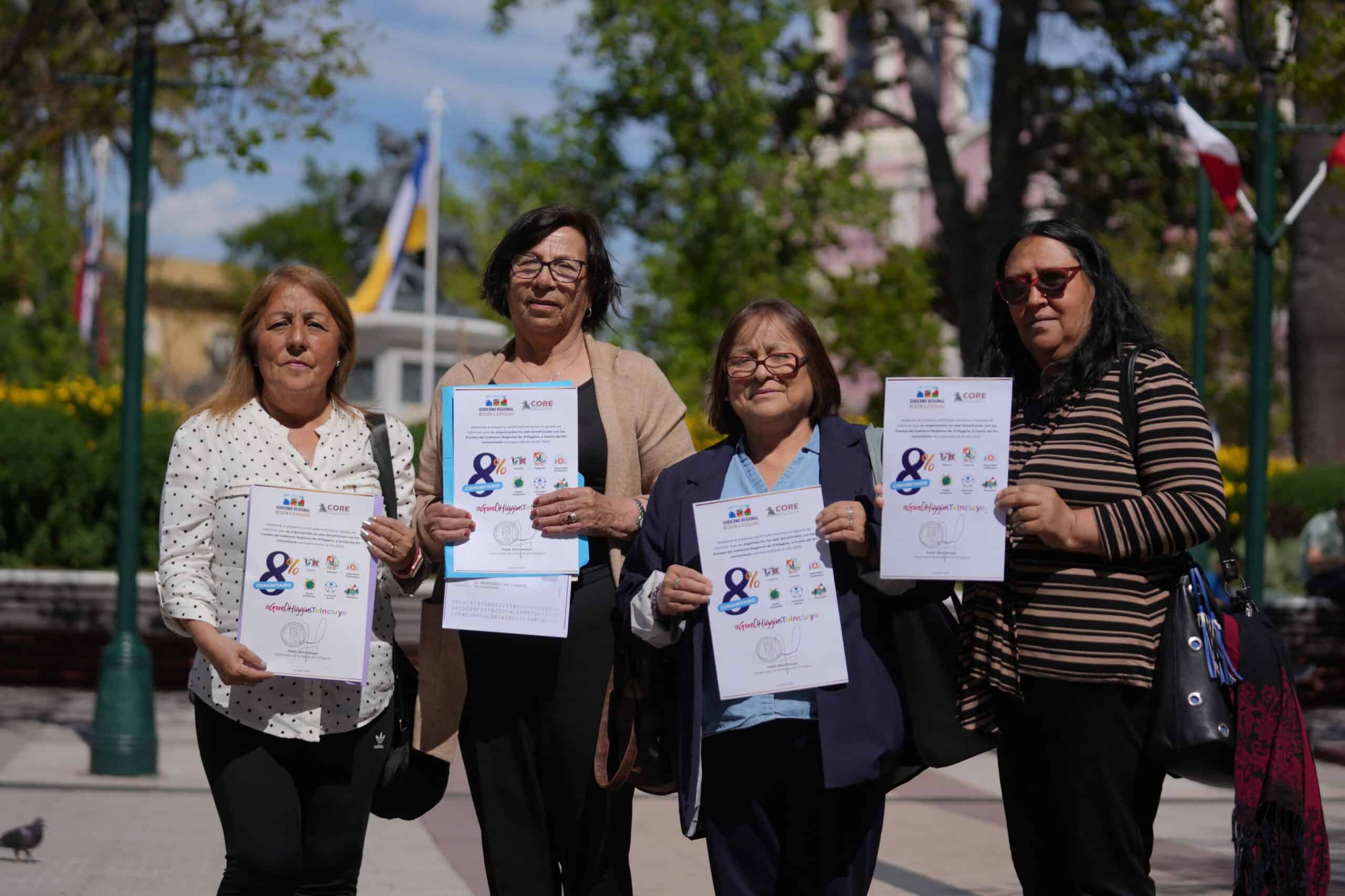 Organizaciones de O’Higgins reciben impulso clave: firman convenios que llevarán recursos directos a sus comunidades